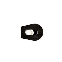 Зажим для шнура 4 мм KL цвет Чёрный + Белый (поштучно)  в Ачинске