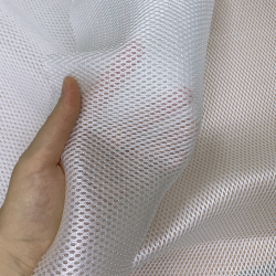 Сетка 3D трехслойная Air mesh 160 гр/м2, цвет Белый (на отрез)  в Ачинске