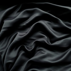 Светозатемняющая ткань для штор &quot;Блэкаут&quot; 95% (Blackout), цвет Черный (на отрез)  в Ачинске