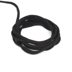Шнур для одежды 4,5 мм,  Чёрный   в Ачинске