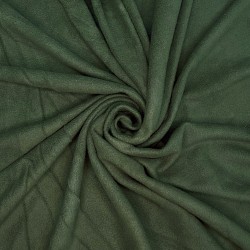Флис Односторонний 130 гр/м2, цвет Темный хаки (на отрез)  в Ачинске