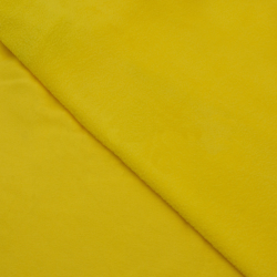 Флис Односторонний 180 гр/м2, Желтый (на отрез)  в Ачинске