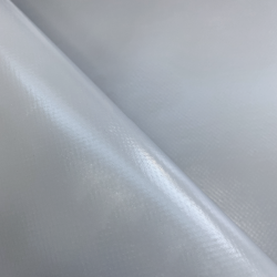 Ткань ПВХ 450 гр/м2, Серый (Ширина 160см), на отрез  в Ачинске