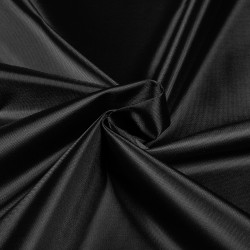 *Ткань Оксфорд 210D PU, цвет Черный (на отрез)  в Ачинске
