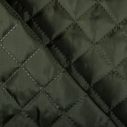 Стеганая подкладочная ткань с синтепоном (100гр/м2),  Хаки   в Ачинске
